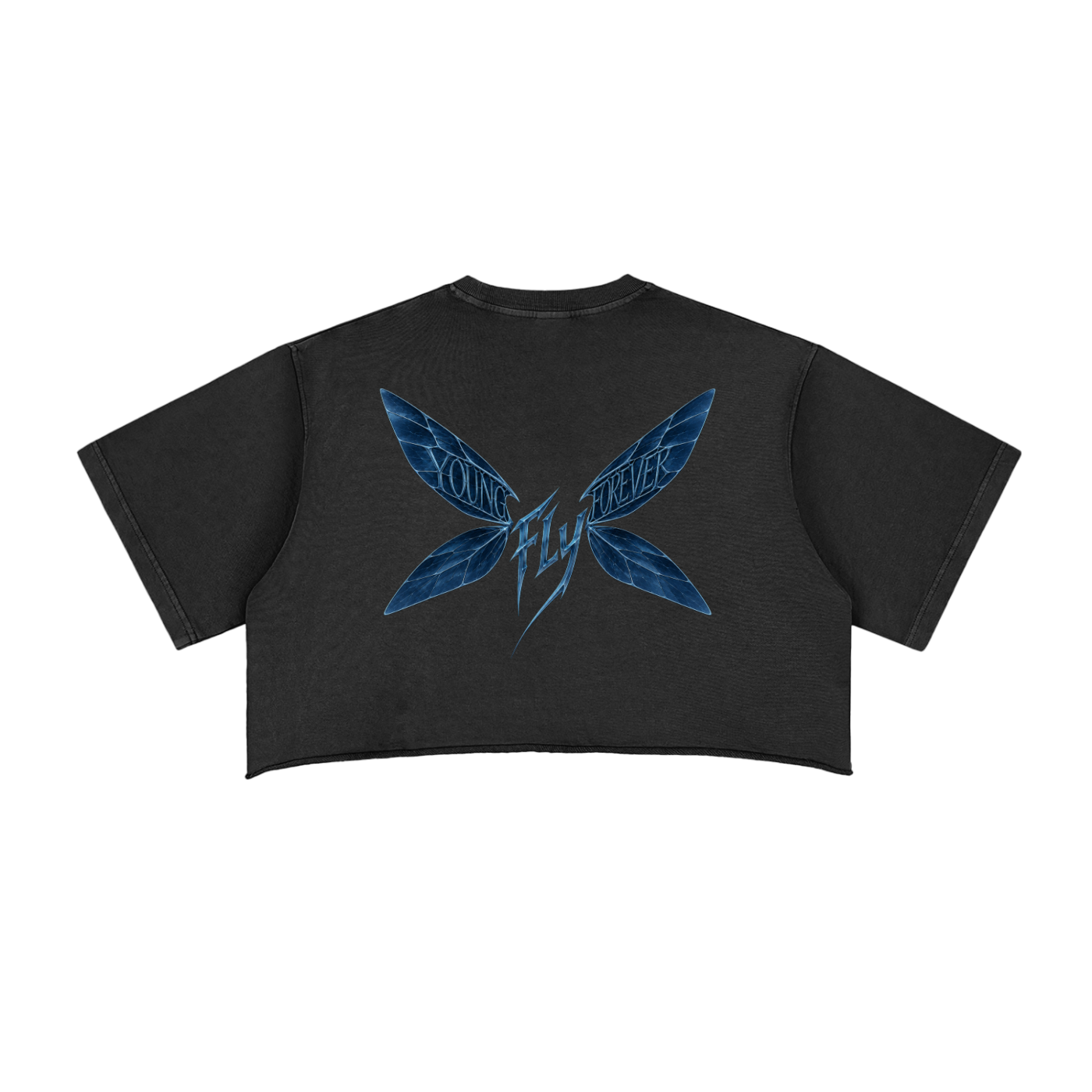 Youn Fly Forever Pixie Crop Top