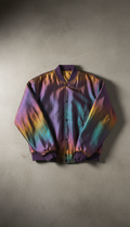 Oversized Iridescent Windbreaker