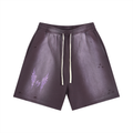 Sun Fade Dark Purple Young Fly Forever Shorts