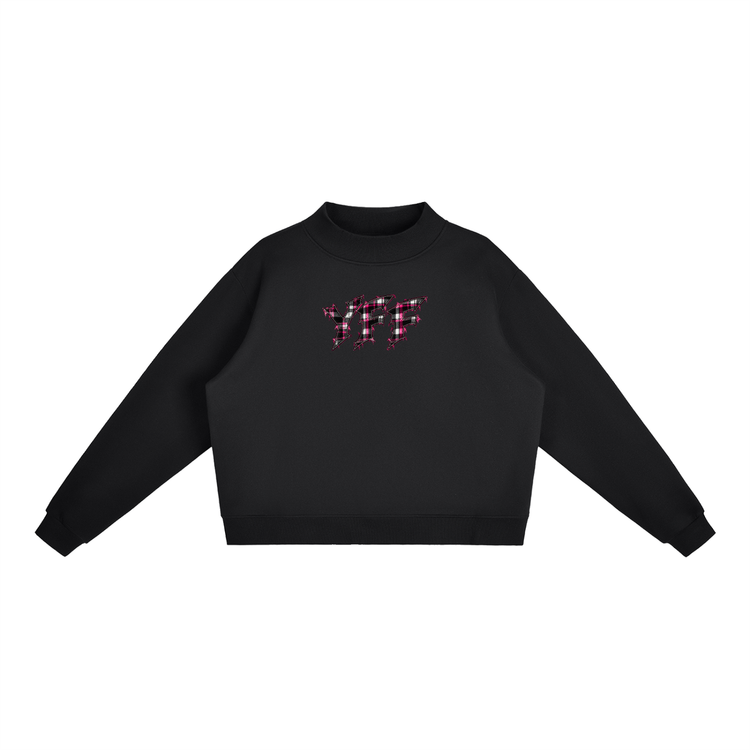 Fleece Neck Crew “FlyGirlsOnly” Sweatshirt