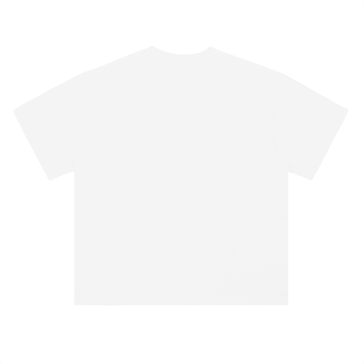 Heavyweight Drop Shoulder Cotton “infinity plane” T-Shirt