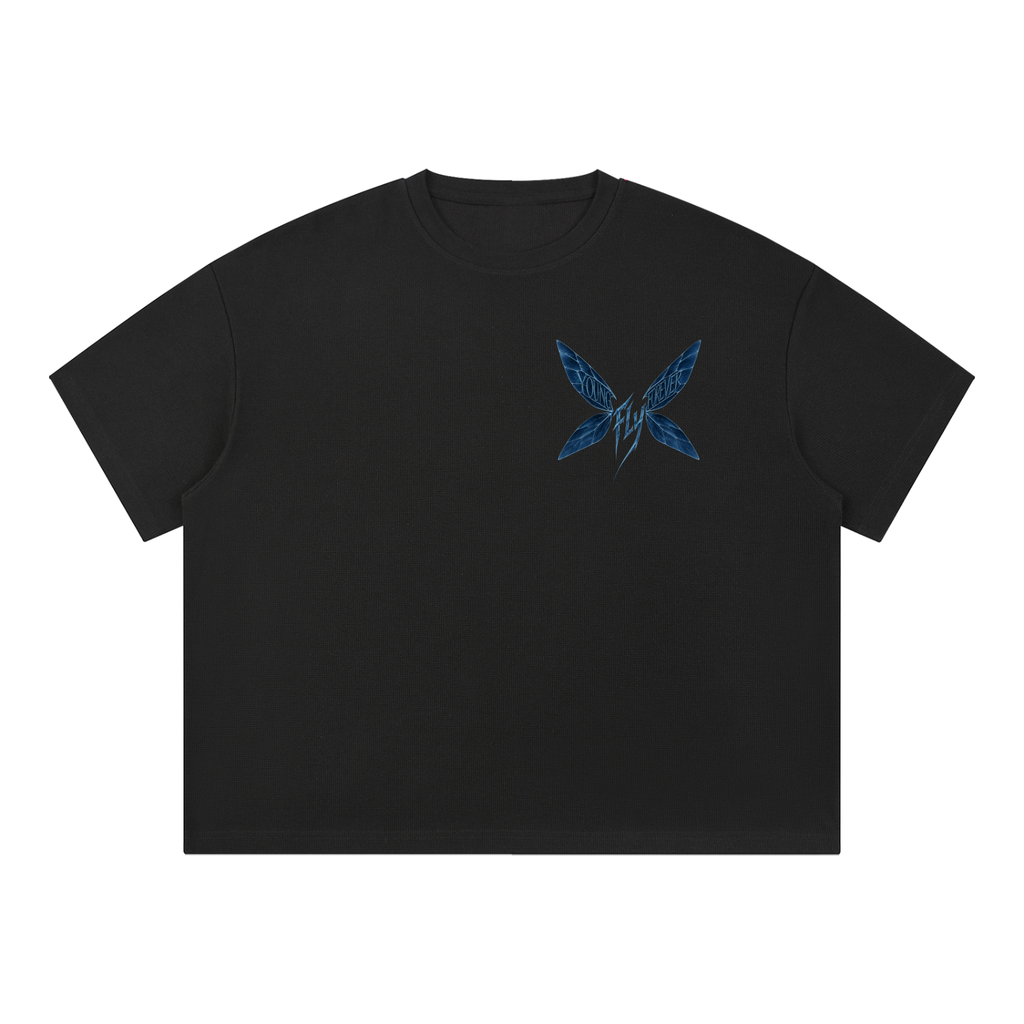Youn Fly Forever Pixie Waffle Boxy T-Shirt