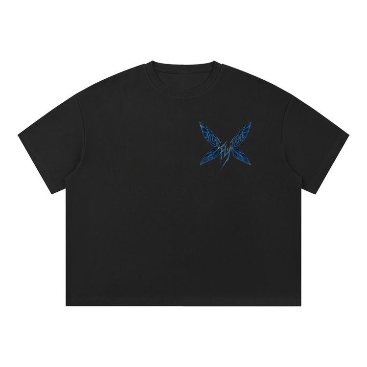 Youn Fly Forever Pixie Waffle Boxy T-Shirt