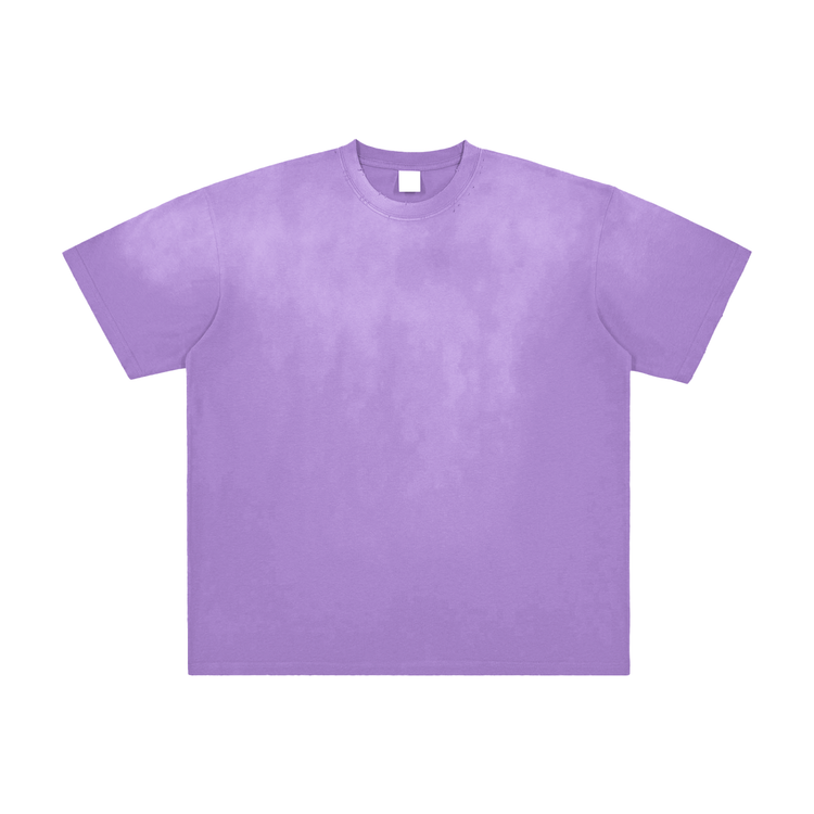 Vintage Washed Light Purple Young Fly Forever T-Shirt