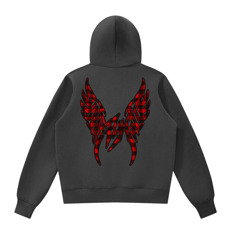 Unisex Fleece Zip-up "Fall Forever" Hoodie