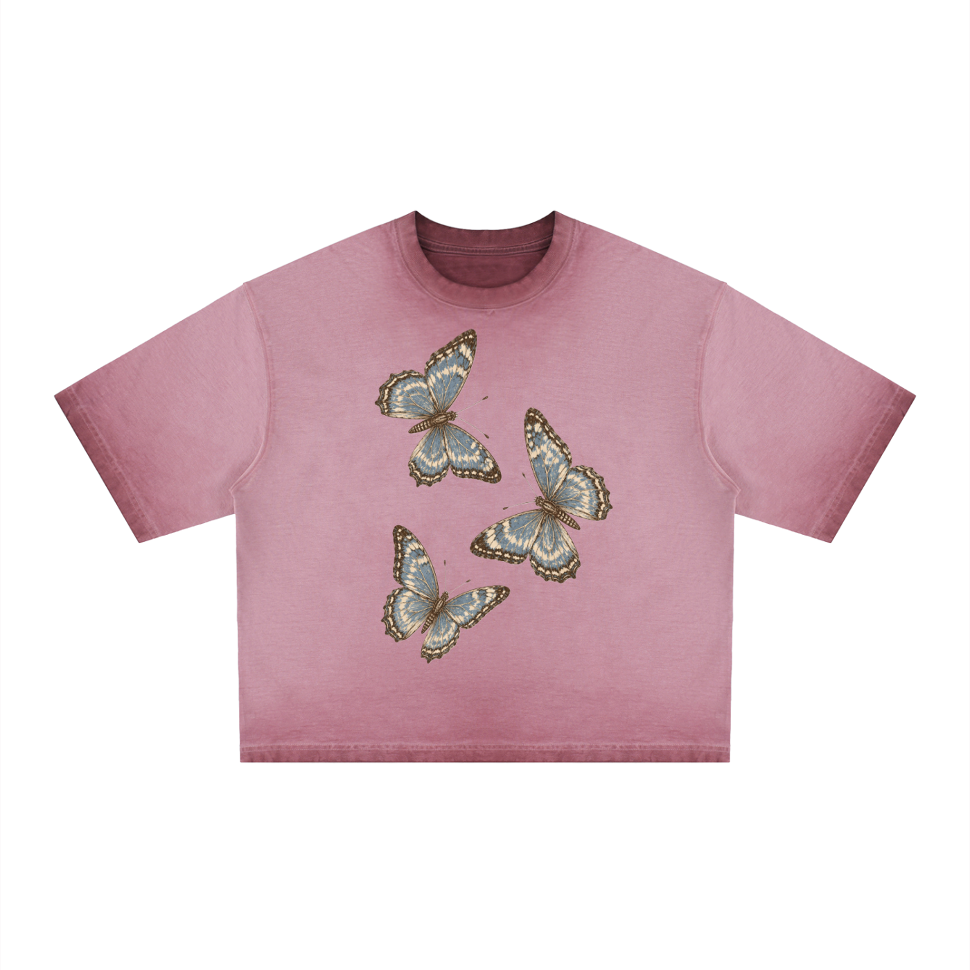 Youn Fly Forever Butterfly Boxy T-Shirt