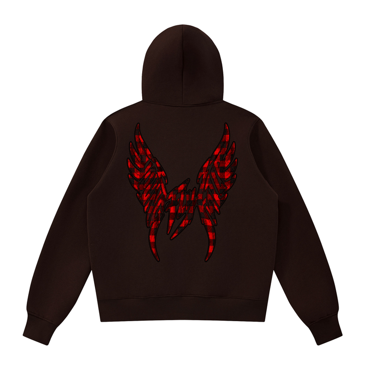 Unisex Fleece Zip-up "Fall Forever" Hoodie