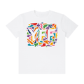 Unisex Crew “abstract colors YFF” Cotton T-Shirt