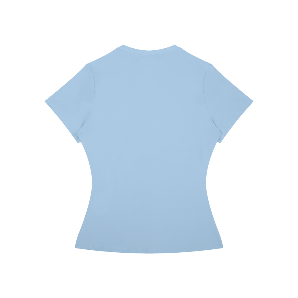 Women’s Slim Fit Baby Blue Fly Forever T-Shirt