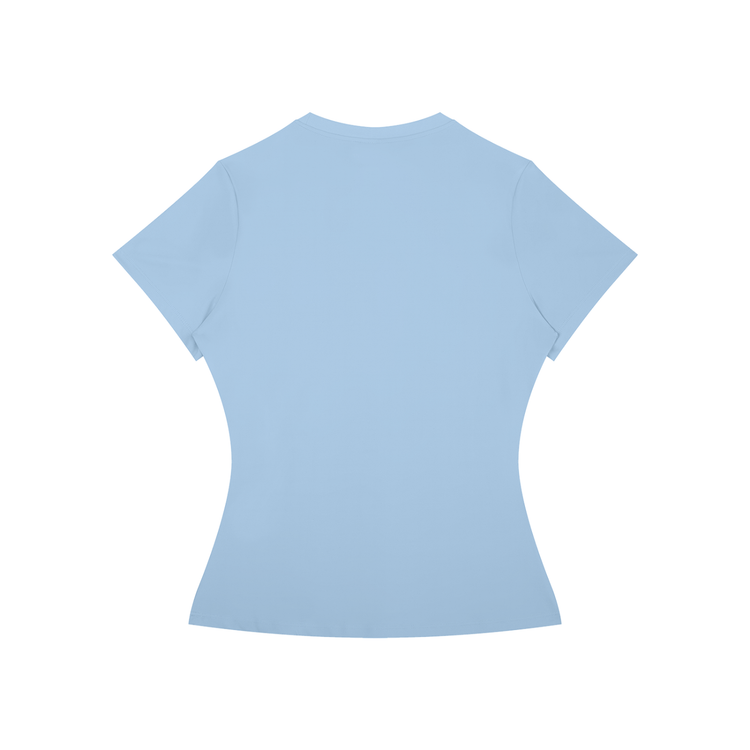 Women’s Slim Fit Baby Blue Fly Forever T-Shirt