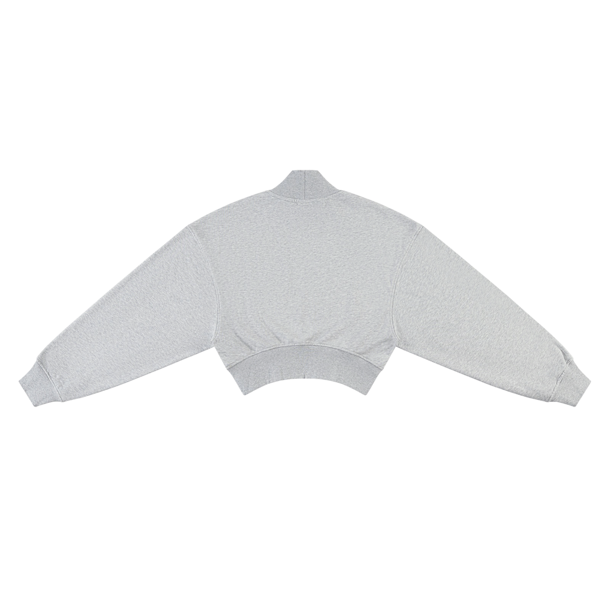 Women's Crop Mock Neck YFF leaves Sweatshirt